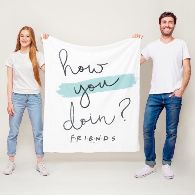 VÄNNER™ | Hur du gör? Fleecefilt (På plats)