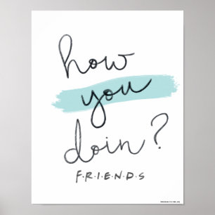 VÄNNER™ Hur du gör? Poster