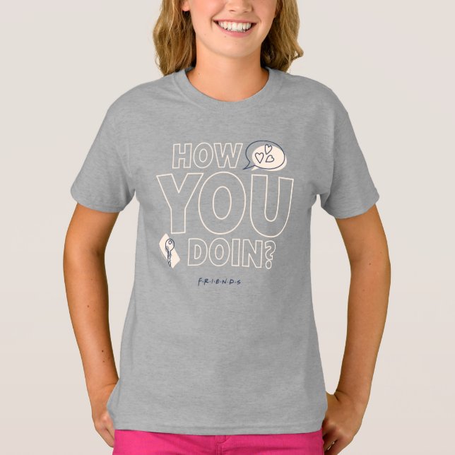 VÄNNER™ | Hur du gör? T Shirt (Framsida)