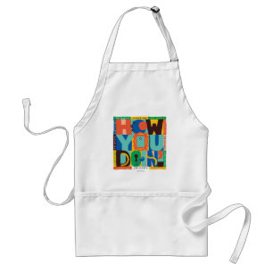 VÄNNER™   Hur du gör - Vibrant grafik Förkläde