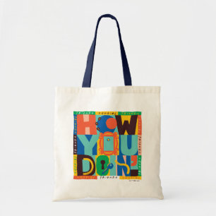 VÄNNER™ Hur du gör - Vibrant grafik Tygkasse