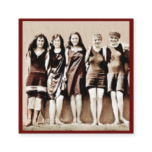 Vänner i baddräkter