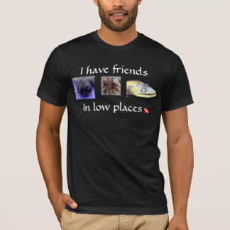 Vänner i låg ställen t shirt
