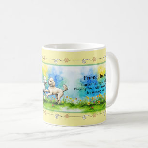 Vänner i Päls Haiku Pudel Mugg