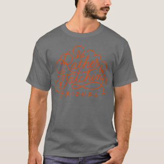Vänner-ID i stället för Watchingypografi-familj T Shirt