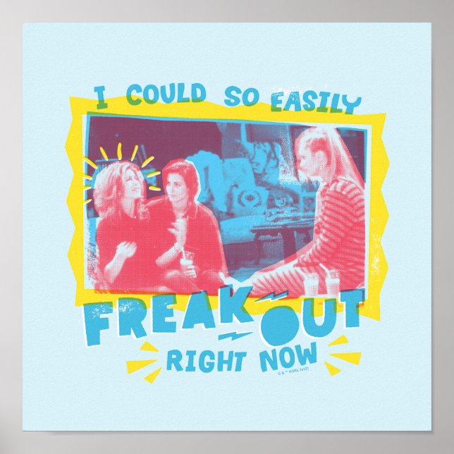 VÄNNER™ | Jag kunde så enkelt Freak ut Högerna nu Poster (Framsidan)