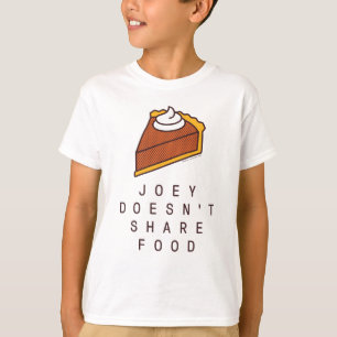 VÄNNER™ Joey är inte mat T Shirt