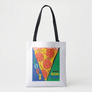 VÄNNER™ Joey äter inte - Pizza Graphic Tygkasse