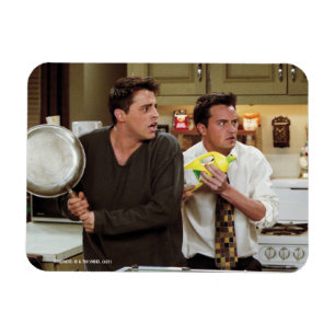 VÄNNER™ Joey & Chandler Skrämt Magnet