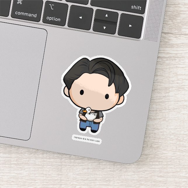 VÄNNER™ | Joey Chibi Klistermärken (Detalj)