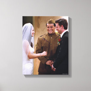 VÄNNER™ Joey Marries Monica & Chandler Canvastryck