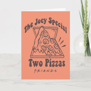 VÄNNER™ Joey Pizza Quote Kort