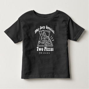 VÄNNER™   Joey Pizza Quote Småbarn T Shirt
