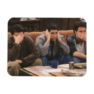 VÄNNER™ Joey, Ross och Chandler på soffan Magnet