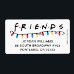 VÄNNER™ | Juldagen Ljus Logotyp Fraktsedel<br><div class="desc">Fira julhelgen med Logotypen FRIENDS™ julklapp i Ljus. Med den ikoniska FRIENDS™-logotypen, som är försedd med färgstark julklapp i ljus, ger den här festdesignen charm och nostalgi till en mängd olika produkter. Perfekt för fläkt i den älskade TV-showen, det är ett härligt sätt att ge helgdag glädje åt gåvor, kläder...</div>