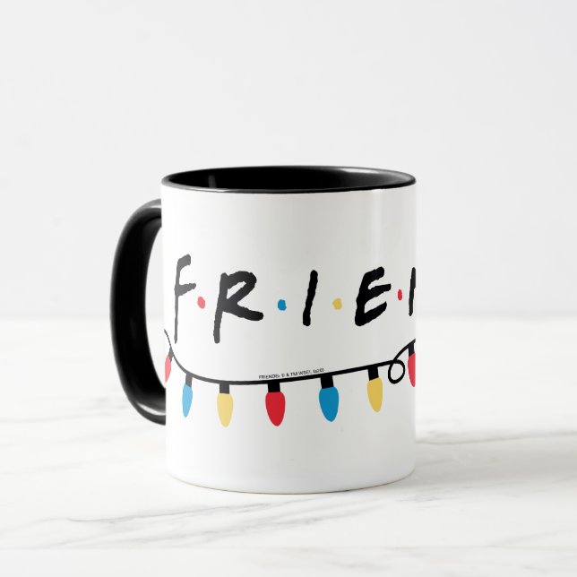 VÄNNER™ | Juldagen Ljus Logotyp Mugg (Framsida vänster)