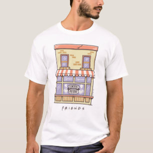 VÄNNER™ Kaffe av Tecknad av centralfigur T Shirt