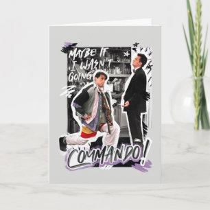 VÄNNER™   Kanske om jag inte skulle åka kommando! Kort