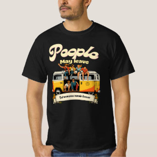 Vänner, Landsvägsresor & Minnen För Evigt T-Shirt