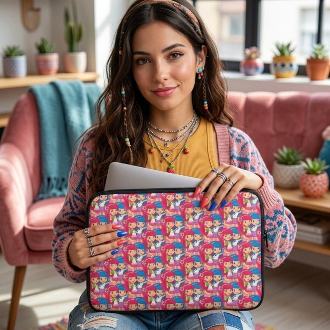 Vänner Laptop Fodral (Skapare uppladdad)