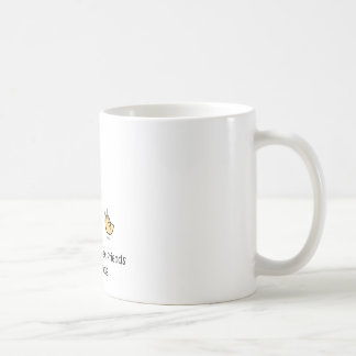 Vänner låter inte vänner äta vänner kaffemugg