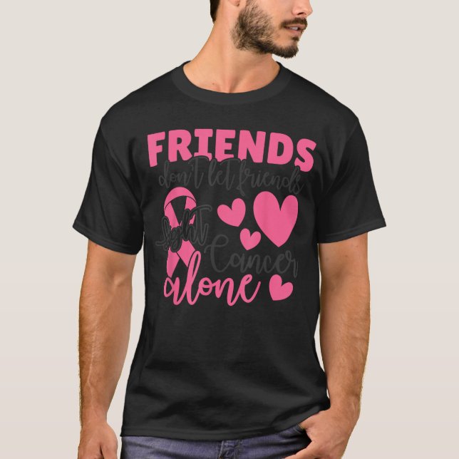 Vänner Låter Inte Vänner Bekämpa Support Squad T Shirt (Framsida)