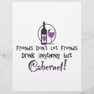 Vänner Låter Inte Vänner/Cabernet Reklamblad