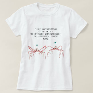 Vänner låter inte vänskjortan t-shirt