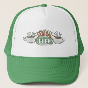 VÄNNER™   Logotyp för vattenfärg för centralfigur Keps