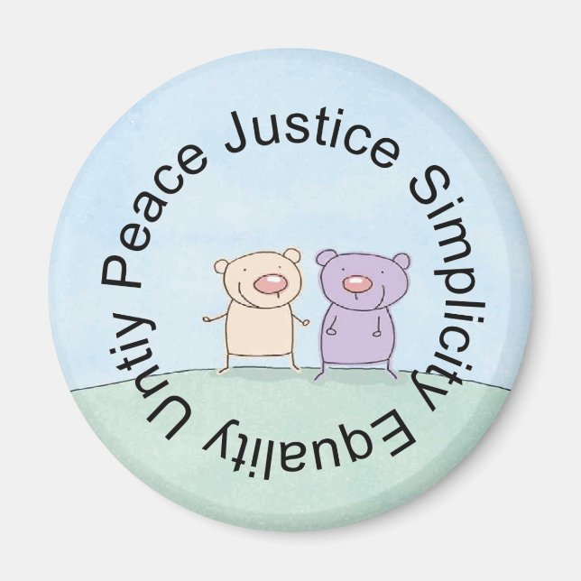 Vänner Magnet (Framsidan)