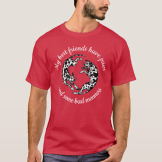 Vänner med dåliga manér Harlequin Grand Danes T Shirt