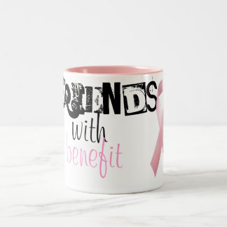 Vänner med gynnar muggen Två-Tonad mugg