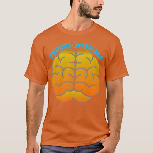 VÄNNER MED MS-vintage T Shirt (Framsida)