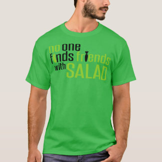 Vänner med sallad t shirt