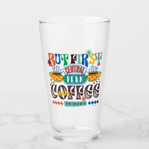 VÄNNER™ Men första kaffevibrant grafik Glaskopp