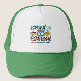 VÄNNER™ Men första kaffevibrant grafik Keps