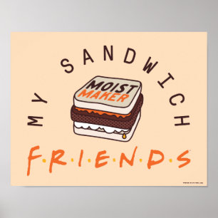 VÄNNER™ Min Sandwich Poster