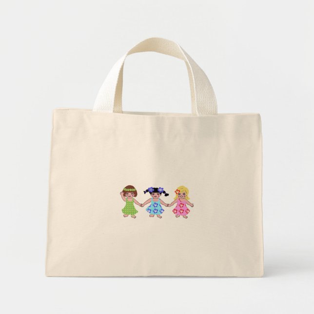 Vänner Mini Tygkasse (Framsidan)