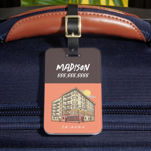 VÄNNER™ | Monica Apartment Byggnad Bagagebricka (Framsida Insitu 2)