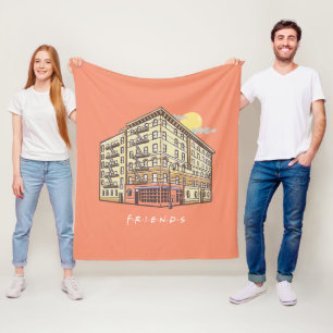 VÄNNER™ Monica Apartment Byggnad Fleecefilt