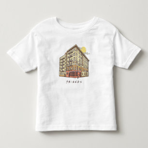 VÄNNER™ Monica Apartment Byggnad T Shirt
