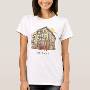 VÄNNER™ Monica Apartment Byggnad T Shirt