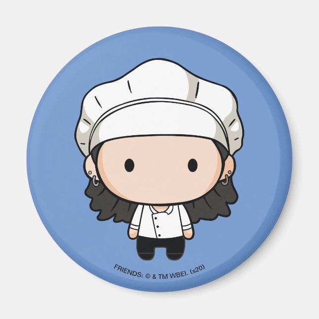 VÄNNER™ | Monica Chibi Magnet (Framsidan)