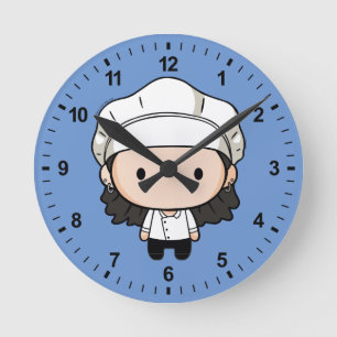 VÄNNER™ Monica Chibi Rund Klocka