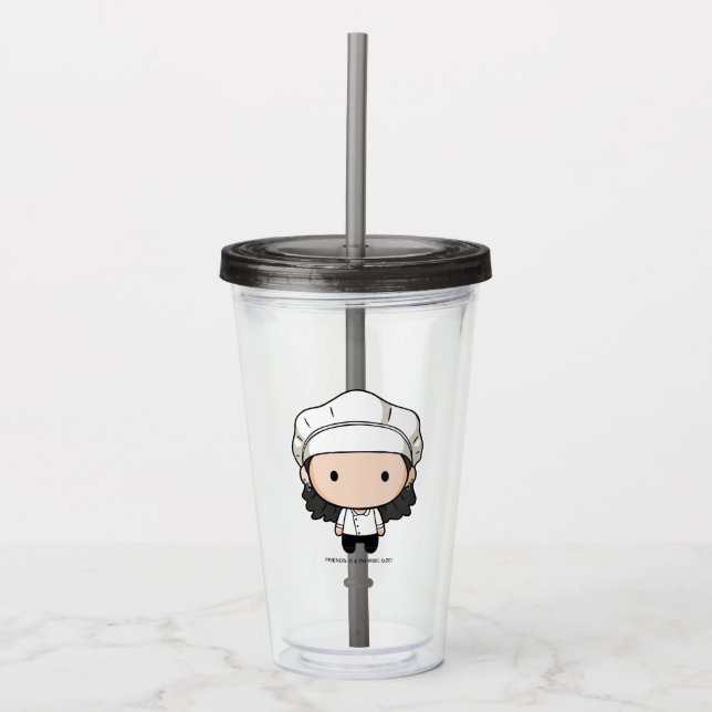 VÄNNER™ | Monica Chibi Take Away Mugg (Framsida)