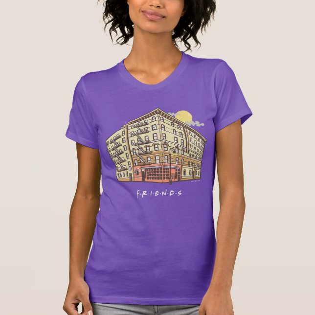 VÄNNER™ | Monica's Apartment Byggnad 2 T Shirt (Framsida)