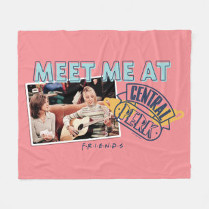 VÄNNER™ Möt mig i Central Perk Fleecefilt