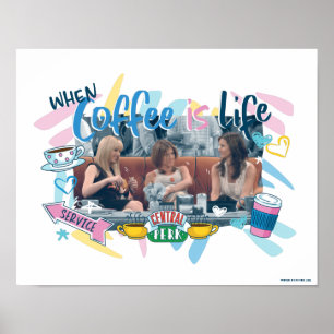 VÄNNER™ När kaffe är livstid Poster