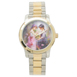 Vänner och blommor armbandsur