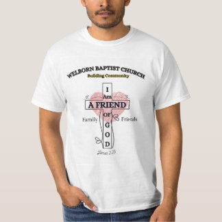 Vänner och familjedag t shirt